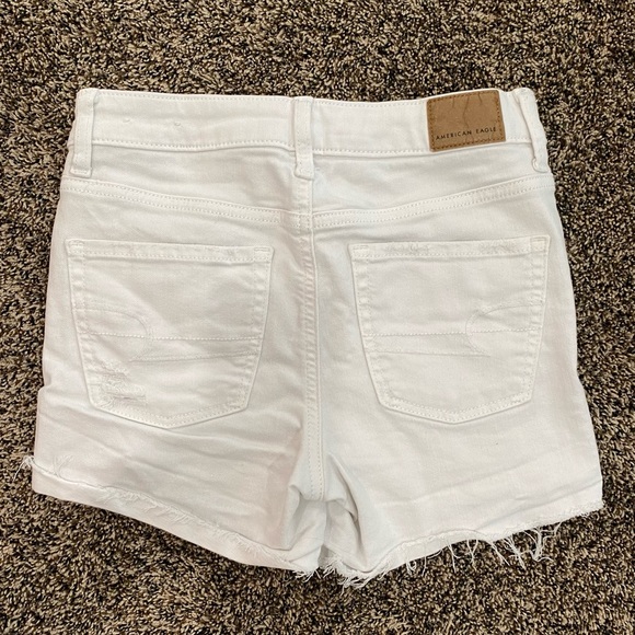 American Eagle white jean shorts - Picture 2 of 5